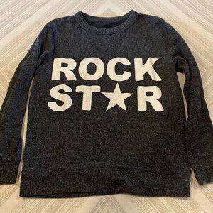 Chaser Girls Grey ‘Rock Star’ Grey Sweatshirt